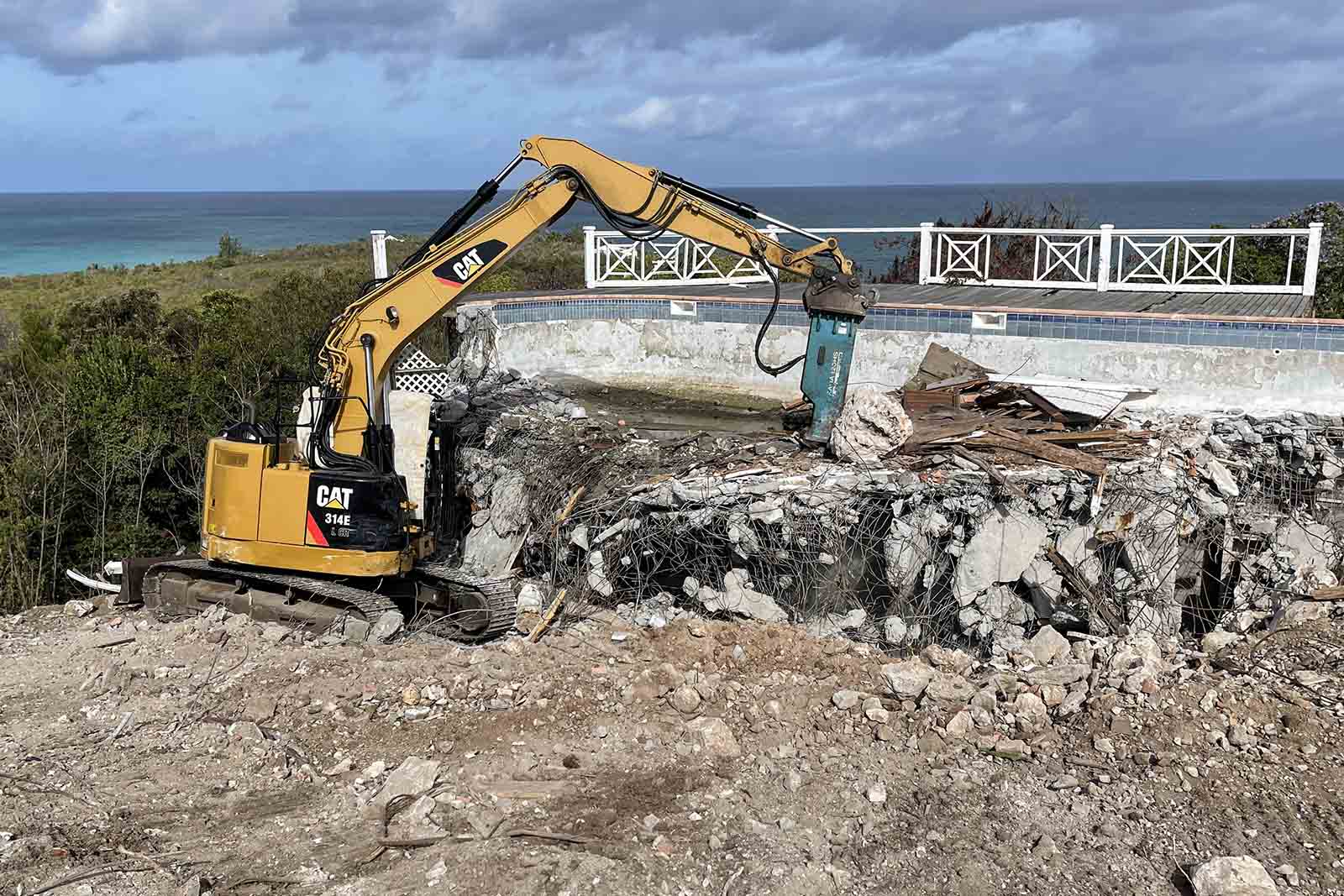Location bennes SXM